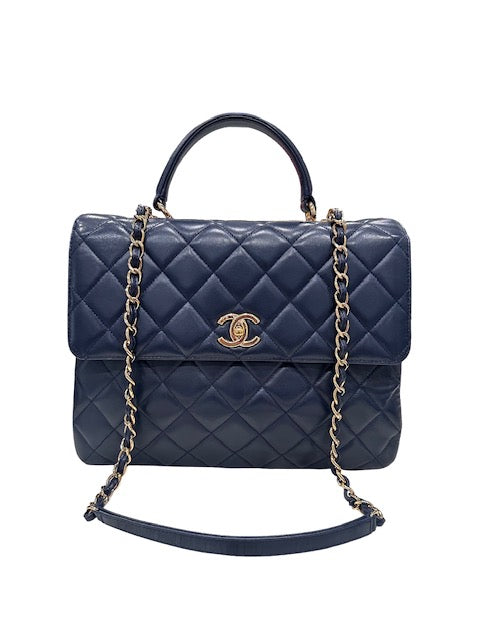 Chanel Large Trendy CC Top Handle Bag – One Savvy Design