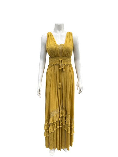 Free People Boho Maxi Dress (NWT) - Medium