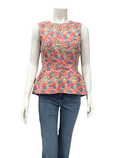 BCBG MaxAzria Peplum Blouse - Small