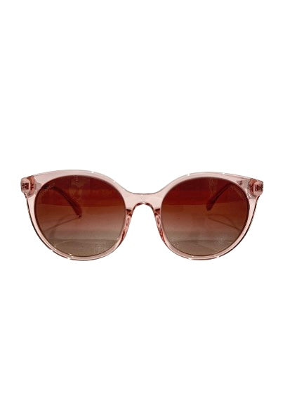 Chanel Pink Pantos Round Sunglasses