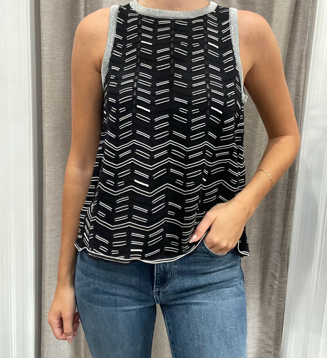 Missoni Sleeveless Knit Tank - Size 40