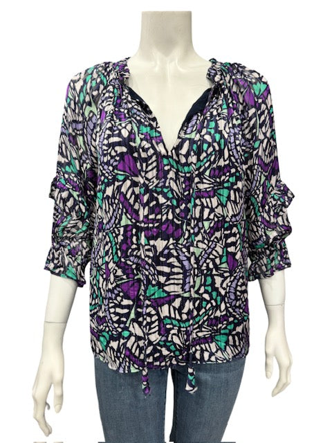 Ramy Brook 3/4 Sleeve Blouse - Small