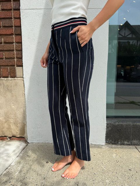 Sandro Striped Pants - Size 38