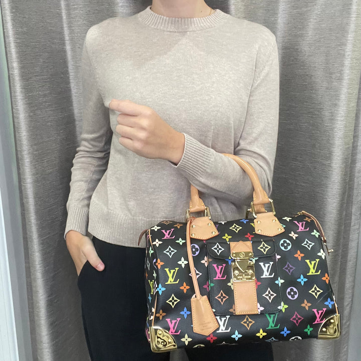 Louis Vuitton Multicolor Murakami Speedy 30