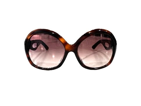 Emilio Pucci Tortoise Shell Round Oversized Sunglasses – One Savvy