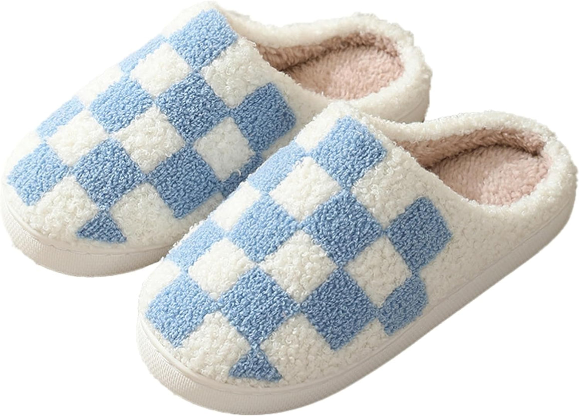 The H Collective Checker Slippers