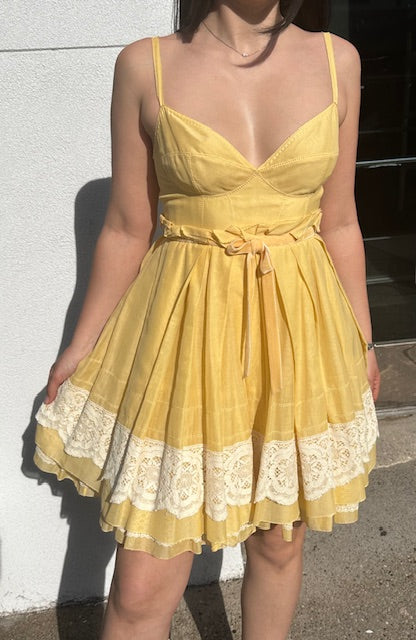 Louis Vuitton Babydoll Dress - Size 36