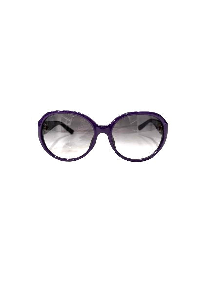 Dior Purple Round Diorissimo Sunglasses