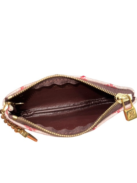 Louis Vuitton Mini Lin Key Pouch