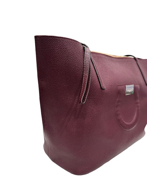 Salvatore Ferragamo Gancini Medium City Tote