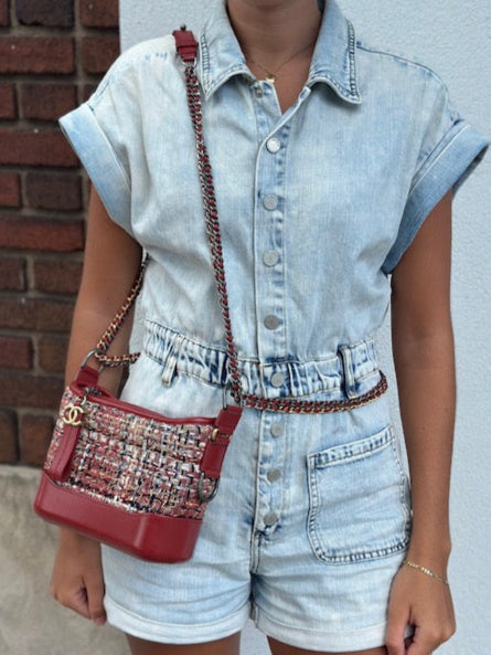 Chanel Gabrielle Tweed Crossbody
