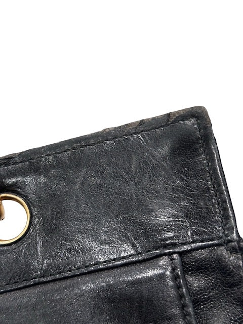 Chanel Jersey Chocolate Bar Handbag - Black