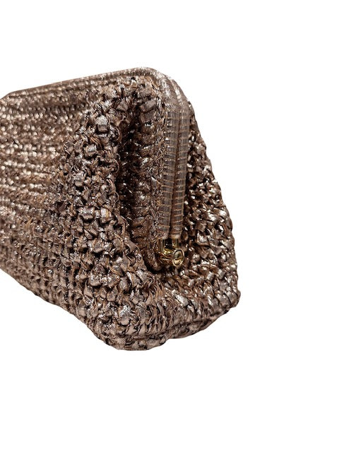 Loeffler Randall Large Straw Clutch
