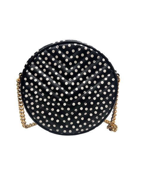 Saint Laurent Vinyle Round Crossbody