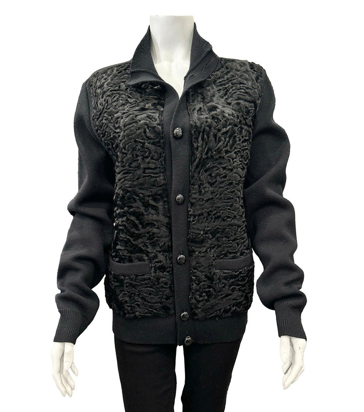 Louis Vuitton Curly Lamb Jacket - MEDIUM