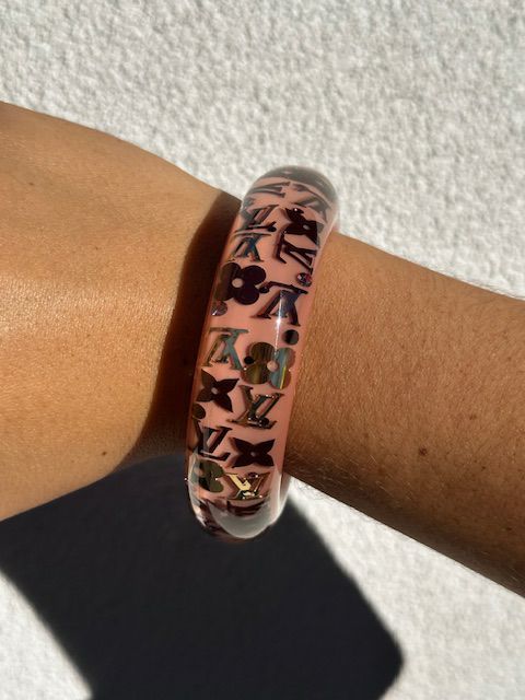 Louis Vuitton Medium Inclusion Resin Swarovski Bangle