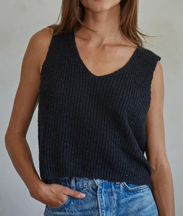 By Together V-Neck Knit Tank