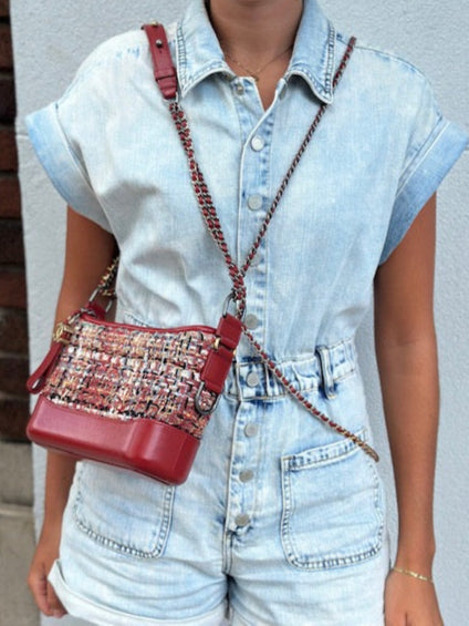 Chanel Gabrielle Tweed Crossbody