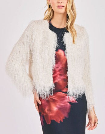 Sadie & Sage Angel Wings Fringe Jacket