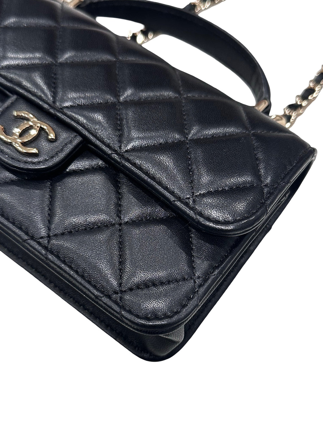 Chanel Mini Top Handle Phone Holder