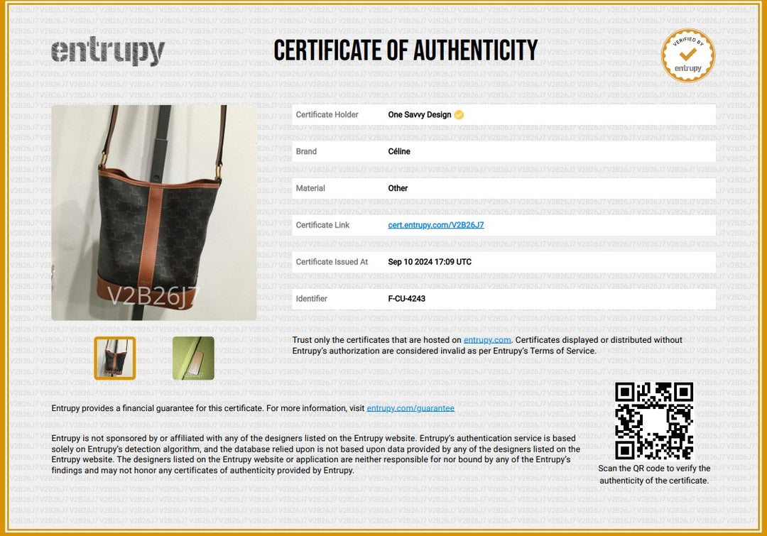 Celine Small Bucket Bag - New