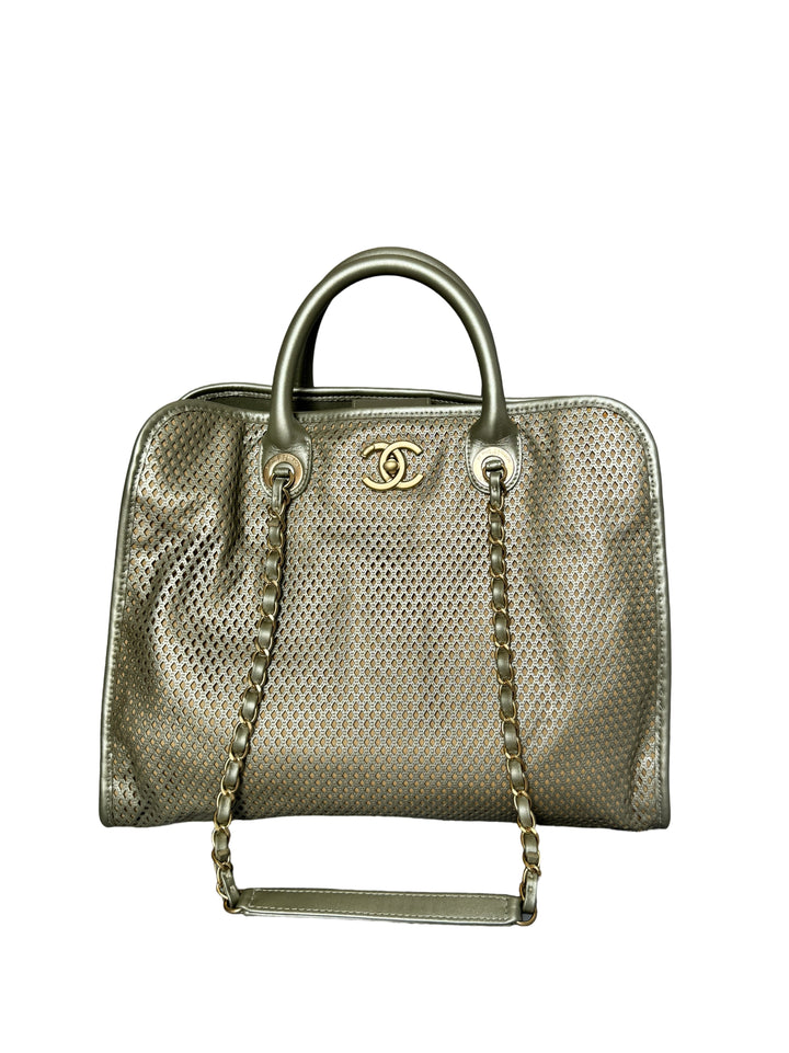 Chanel Perforated Up In The Air Tote