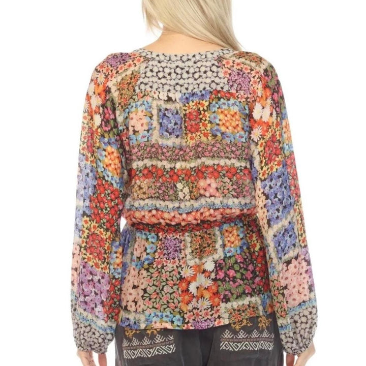 Fawn Button Front Blouse | Large