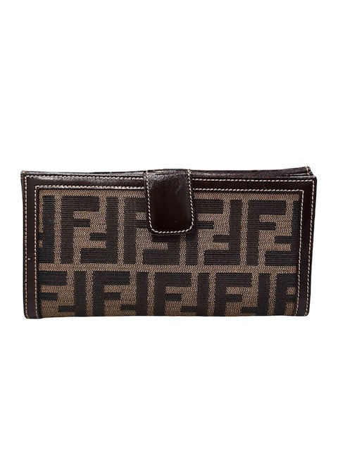 Fendi Vintage Zucca Long Wallet