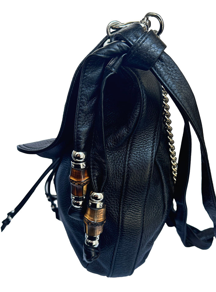 Gucci Large Bamboo Jungle Shoulder Bag