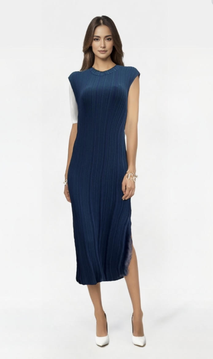 Naadam Knit Midi Dress (NWT) - Medium