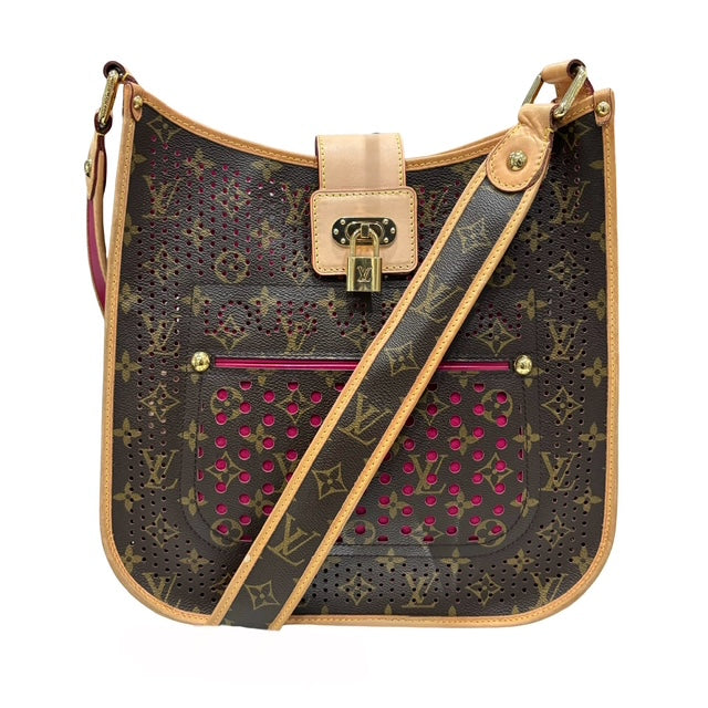 Louis Vuitton Perforated Musette Shoulder Bag