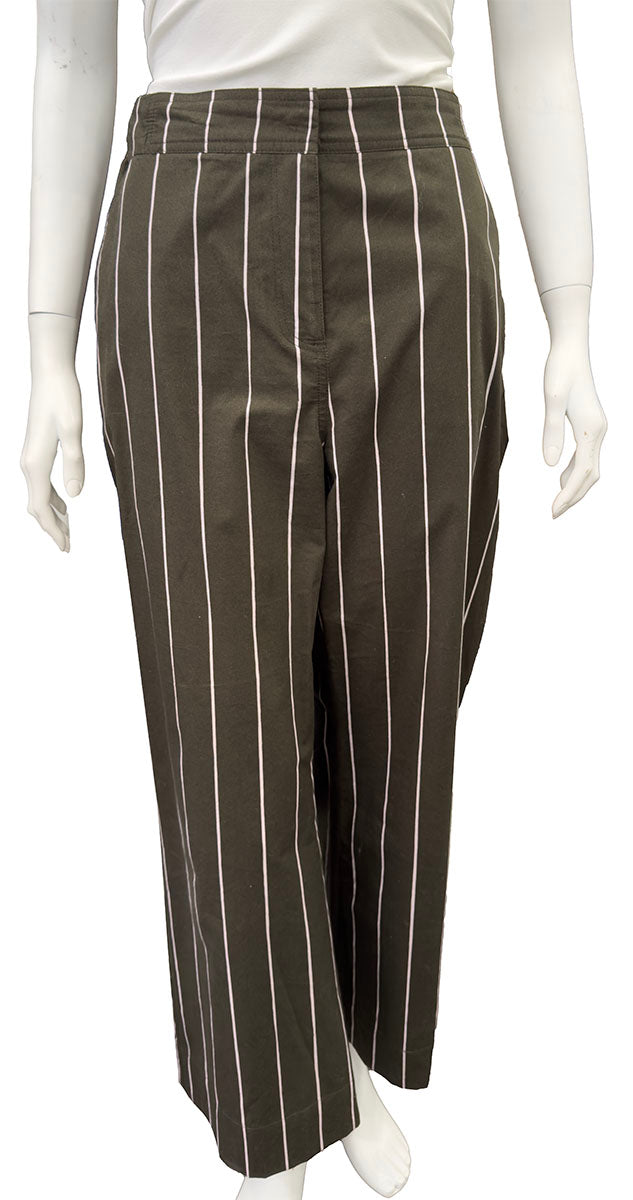 Marimekko Striped Wide Leg Pants - Size 40