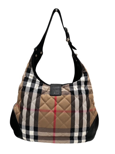 Burberry Exploded Check Hobo