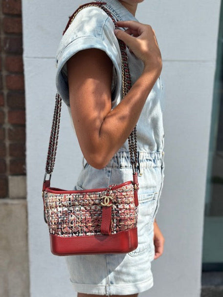 Chanel Gabrielle Tweed Crossbody