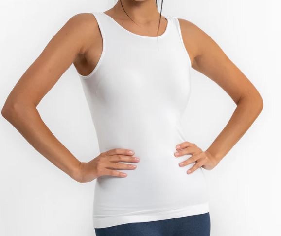 Elietian Reversible High to Low Scoop Neck Tank