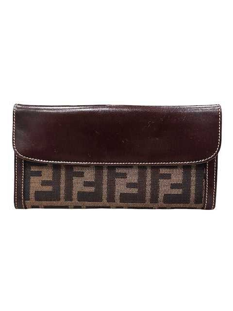 Fendi Vintage Zucca Long Wallet