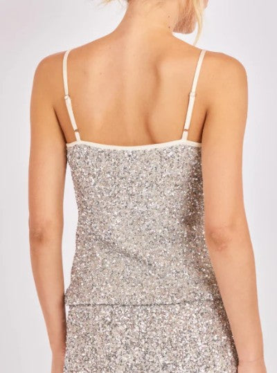 Sadie & Sage Luster Sequin Cami
