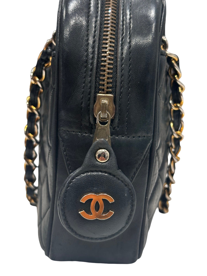 Chanel Vintage Quilted Camera Bag