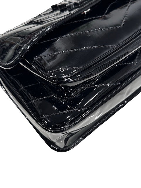 Saint Laurent Niki Patent Leather Handbag
