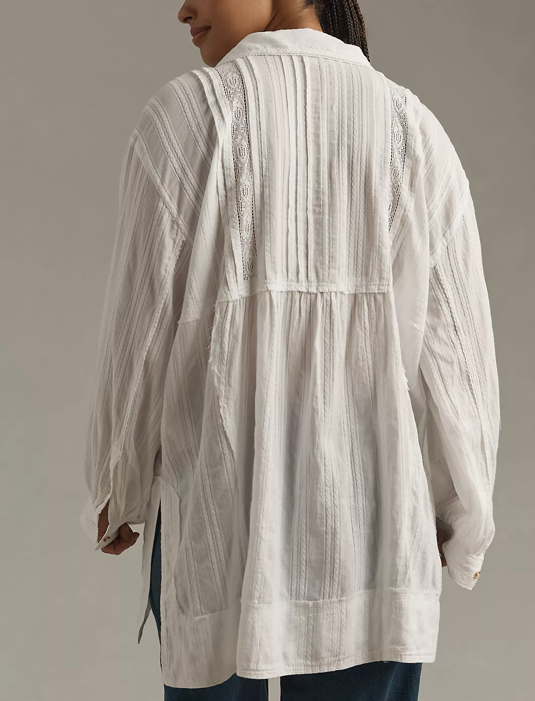 Pintuck Blouse | Medium