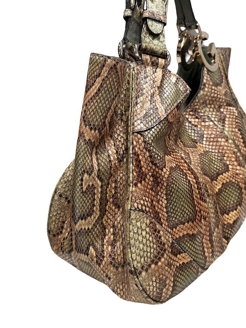 Gucci Python Charlotte Shoulder Bag