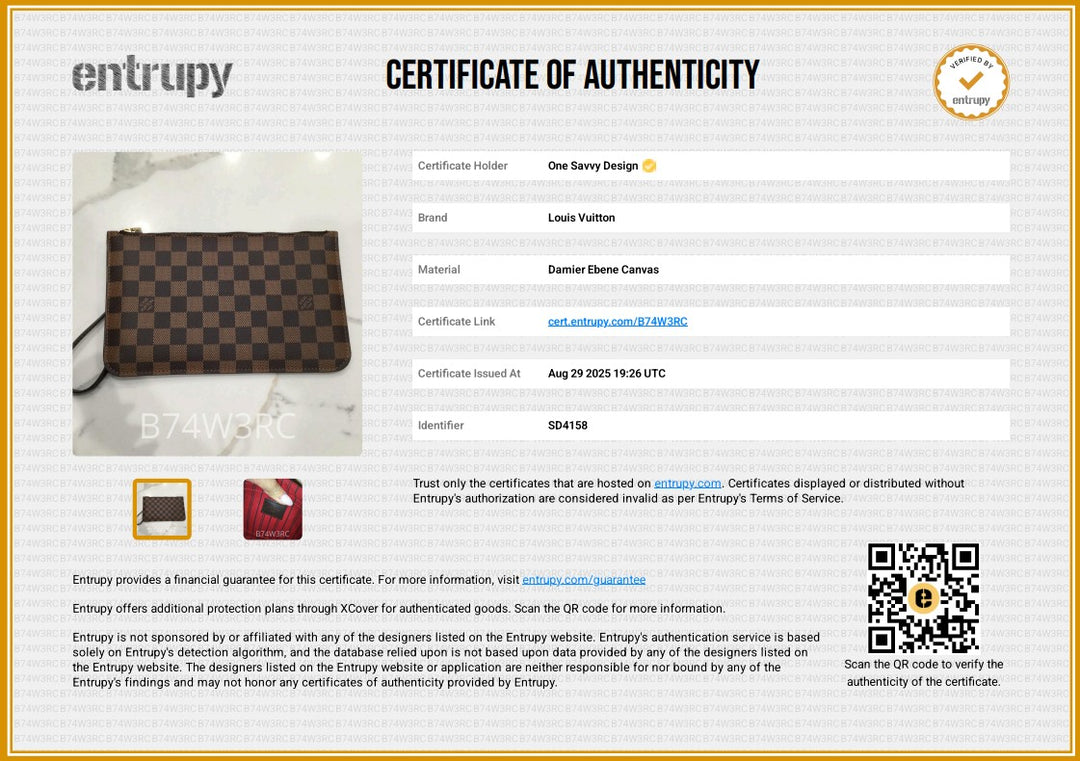 Louis Vuitton Neverfull Pouch