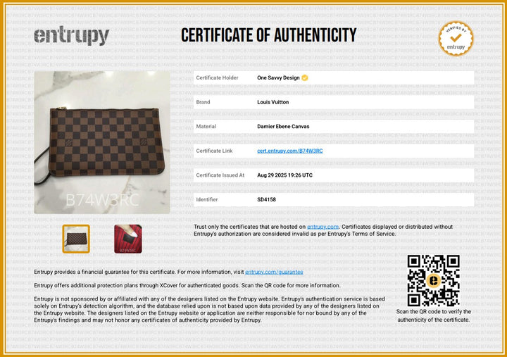 Louis Vuitton Neverfull Pouch