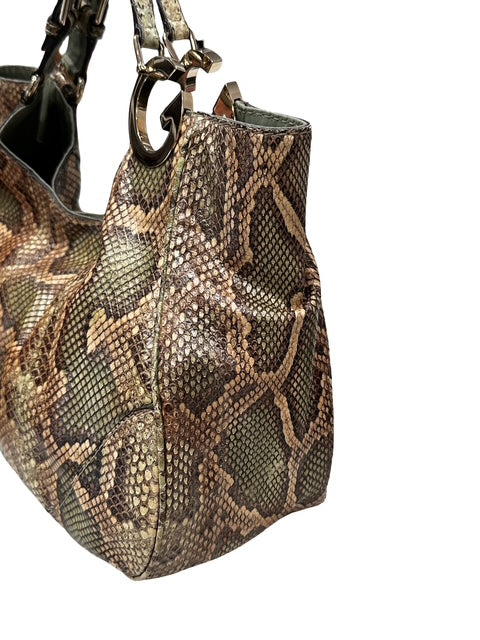 Gucci Python Charlotte Shoulder Bag