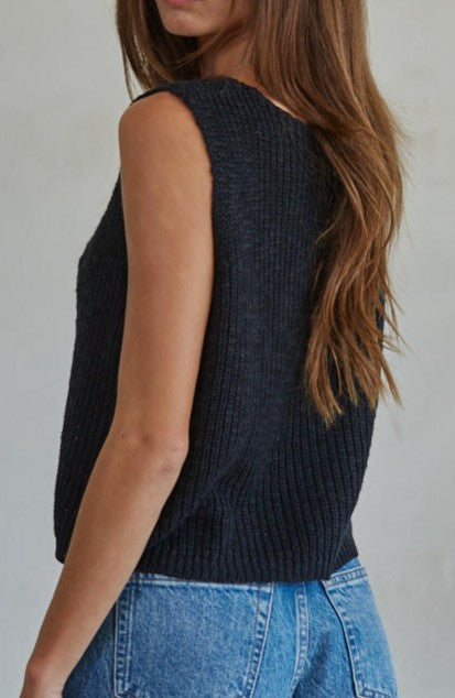 By Together V-Neck Knit Tank