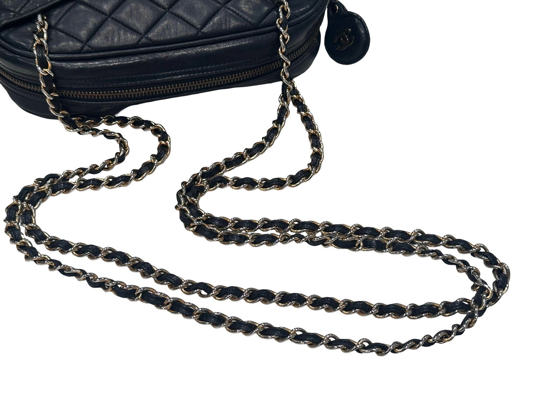 Chanel Vintage Quilted Camera Bag