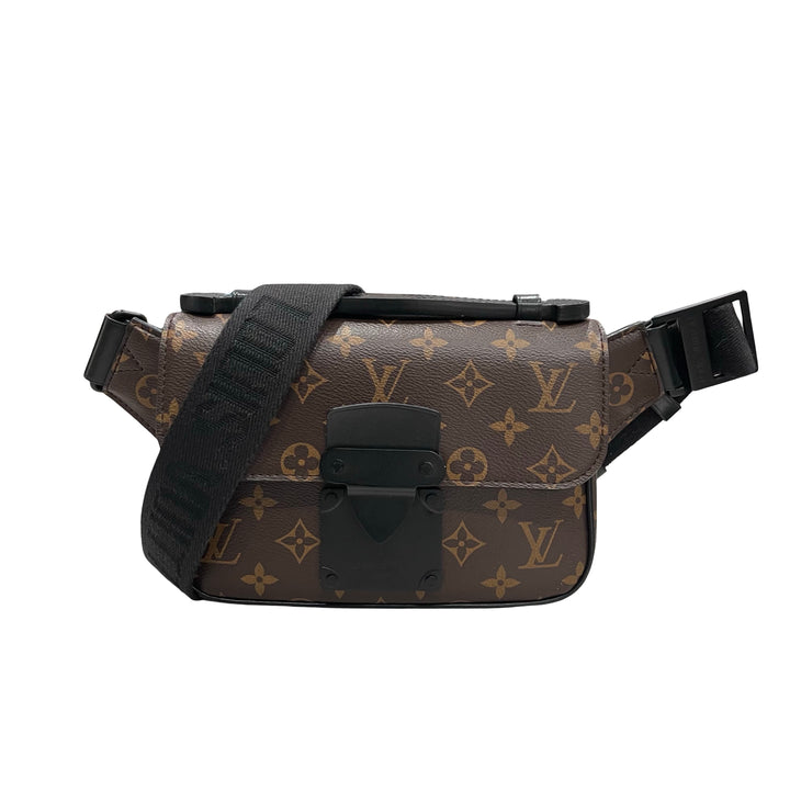 Louis Vuitton Monogram S-Lock Macassar Sling Bag