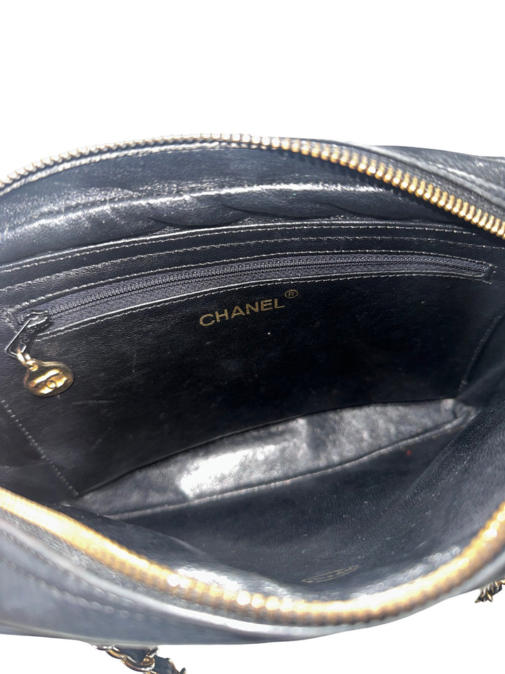 Chanel Vintage Quilted Camera Bag