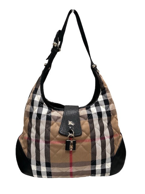 Burberry Exploded Check Hobo