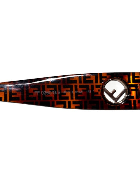 Fendi Zucca Cateye Sunglasses